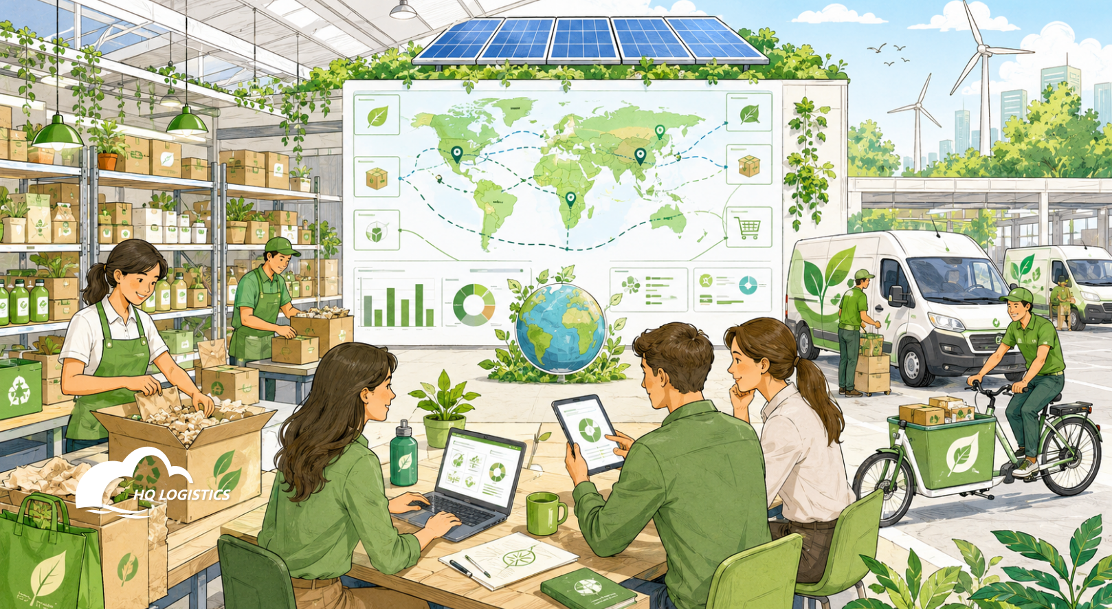 green fulfillment solutions / sustainable ecommerce fulfillment / eco friendly packaging ecommerce / world environment day ecommerce / sustainable shipping solutions / eco fulfillment service / green logistics ecommerce / sustainable warehouse management / europe eco ecommerce trends / environmentally friendly fulfillment