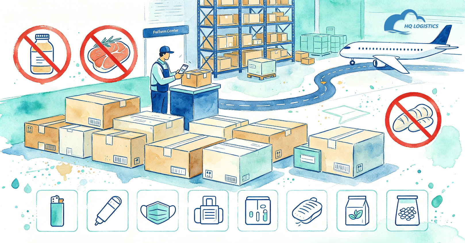 EU customs duty ecommerce, HS Code shipping Europe, Europe special goods shipping line, Shopify shipping Europe, sensitive goods fulfillment Europe, EU ecommerce logistics, cosmetics shipping Europe, supplement shipping Europe, HQ LOGISTICS