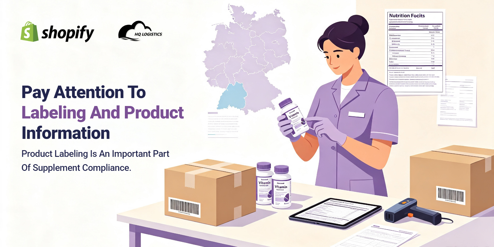 Pay Attention To Labeling And Product Information.png ship supplements to Germany / Germany supplement shipping / Shopify supplements Germany / supplement fulfillment Germany / supplement customs Germany / EU supplement shipping / Germany ecommerce fulfillment / sensitive goods shipping Germany / Shopify fulfillment Germany / China to Germany shipping / supplement import Germany / ecommerce logistics Germany