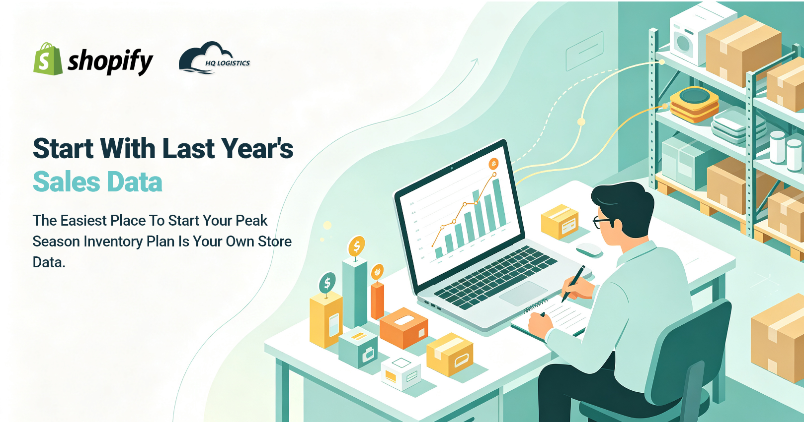1. Start With Last Year's Sales Data.png peak season inventory planning, peak season inventory, Shopify inventory planning, peak season fulfillment, Shopify peak season, peak season inventory management, ecommerce inventory planning, Shopify inventory management, seasonal inventory planning, peak season stock planning, ecommerce fulfillment, inventory forecasting, safety stock, reorder point, overseas warehousing, how to prepare Shopify inventory for peak season, peak season inventory planning for Shopify sellers, how much inventory to stock for peak season, how to avoid stockouts during peak season, Shopify peak season fulfillment strategy, how to prepare inventory before peak season, ecommerce peak season inventory management