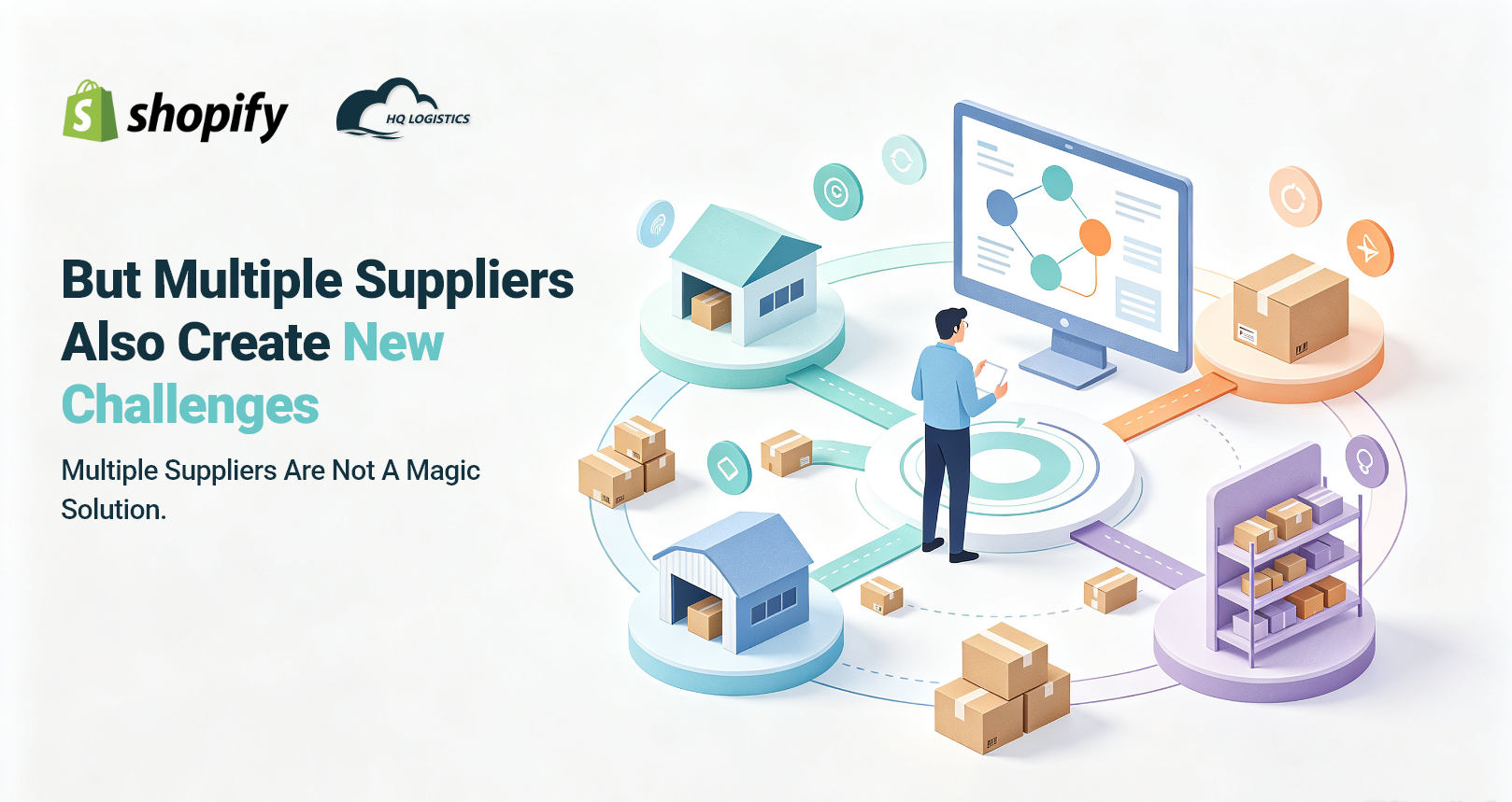 But Multiple Suppliers Also Create New Challenges.png one supplier vs multiple suppliers, ecommerce suppliers, multiple suppliers for ecommerce, ecommerce supply chain, supplier management, Shopify suppliers, ecommerce sourcing, supplier diversification, multiple supplier strategy, scaling ecommerce, One supplier vs. multiple suppliers—which is better for scaling ecommerce? Learn the pros, risks, and best strategies for building a reliable supplier network.