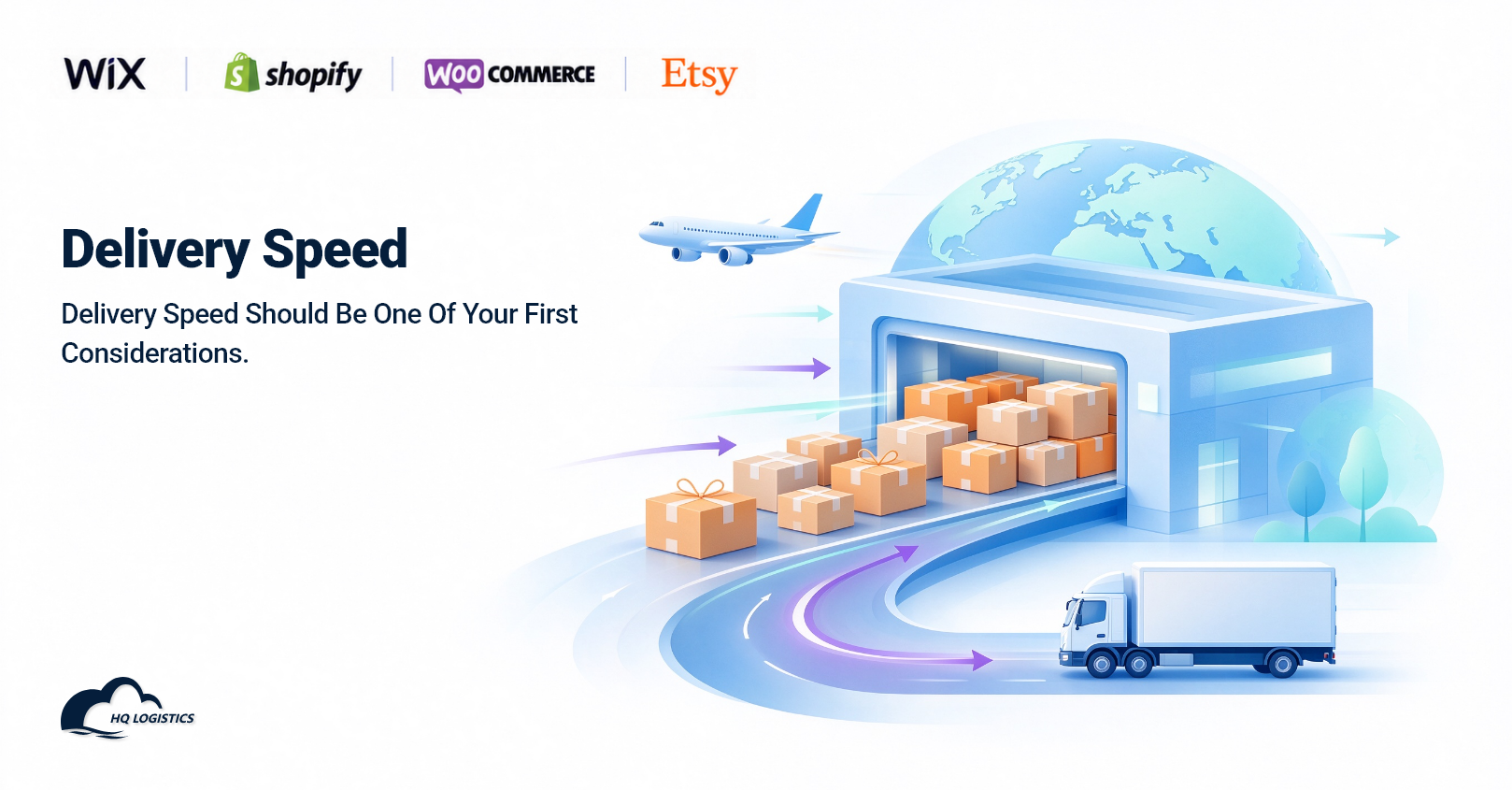 1. Delivery Speed.png Q4 shipping, Q4 shipping strategy, how to choose a shipping route, best shipping route for Q4, Q4 fulfillment, peak season shipping, holiday shipping strategy, Shopify shipping strategy, Shopify Q4 fulfillment, ecommerce shipping routes, Q4 logistics, Q4 ecommerce fulfillment, holiday fulfillment, peak season fulfillment, international shipping for ecommerce, overseas warehousing, local fulfillment, hybrid fulfillment strategy, China fulfillment center, China to US shipping, China to Europe shipping, fast shipping for Shopify, 3–8 day delivery, Q4 shipping planning, Q4 inventory planning, ecommerce logistics strategy, global fulfillment for Shopify sellers, shipping route optimization, Q4 supply chain, holiday shipping preparation.