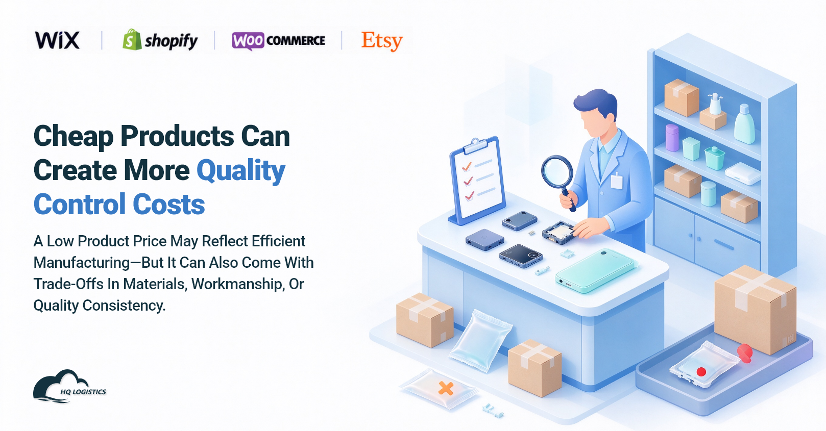 2. Cheap Products Can Create More Quality Control Costs.png cheap product costs, total fulfillment costs, ecommerce fulfillment costs, product sourcing costs, cost per order ecommerce, Shopify fulfillment costs, ecommerce shipping costs, supplier cost comparison, total landed cost, inventory holding costs, product quality control, packaging optimization, fulfillment cost management