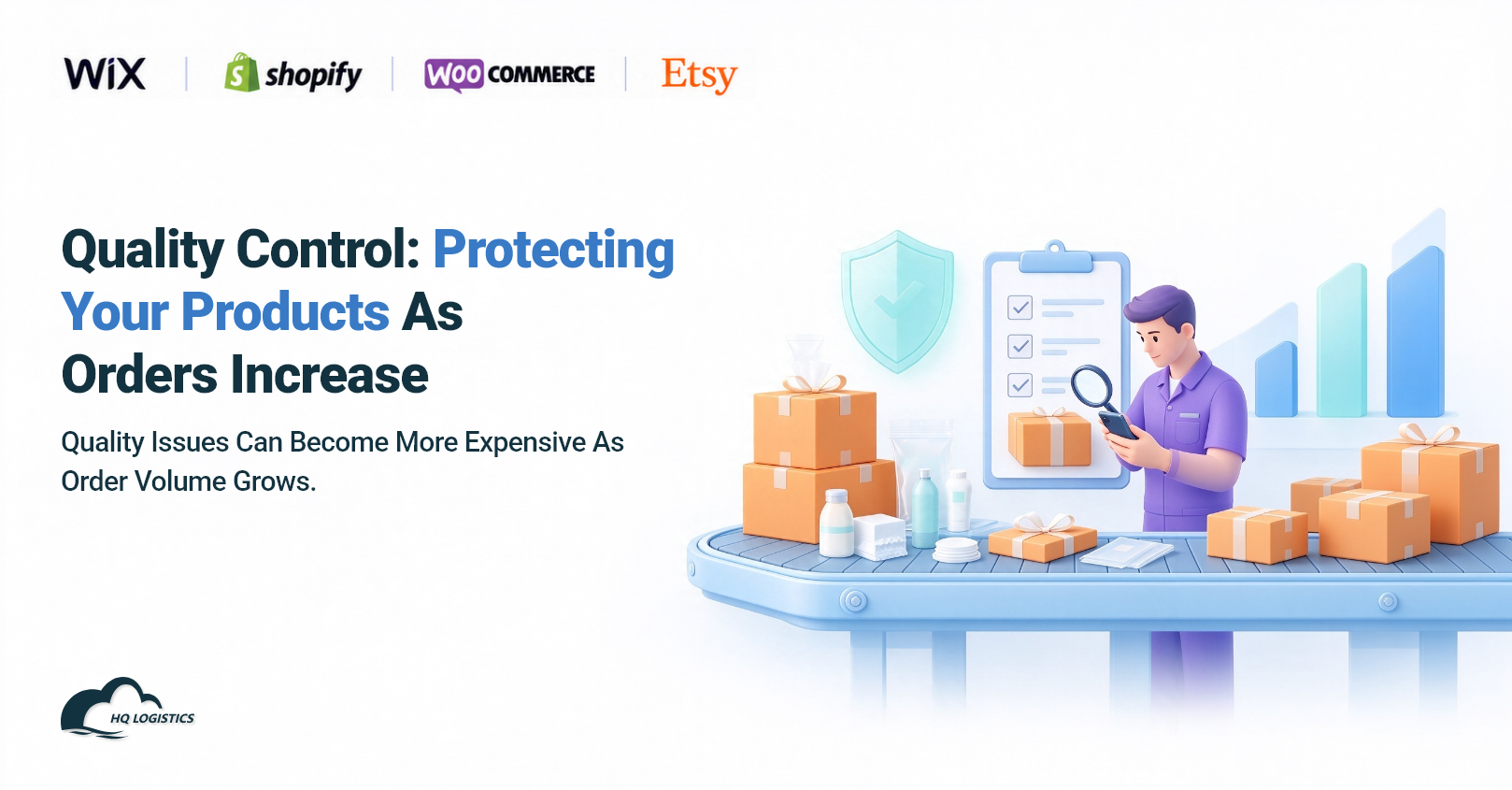 3. Quality Control Protecting Your Products as Orders Increase.png CJ Dropshipping vs. HQ Fulfillment,CJ Dropshipping alternative, HQ Fulfillment, Shopify fulfillment partner, CJ Dropshipping for Shopify, ecommerce fulfillment, dropshipping supplier, Shopify supply chain, product sourcing, quality inspection, custom packaging, China fulfillment, U.S. warehouse, EU fulfillment, overseas warehousing, global shipping, inventory management, Compare CJ Dropshipping vs. HQ Fulfillment for a growing Shopify brand. Explore product sourcing, quality control, custom packaging, warehousing, shipping, and supply chain support to find the right fit for your business.
