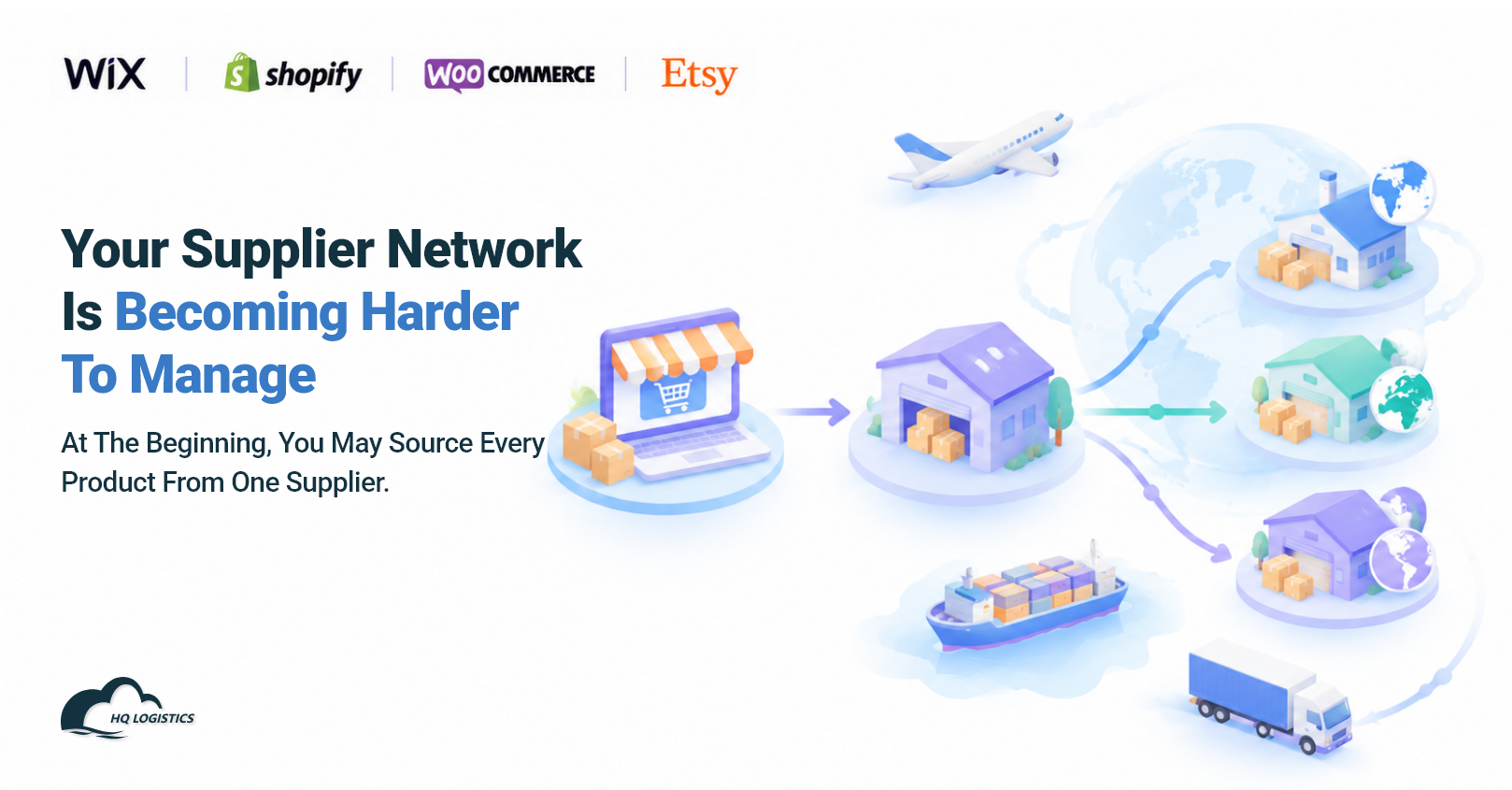 2. Your Supplier Network Is Becoming Harder to Manage.png 3PL vs. 4PL, 3PL vs 4PL ecommerce, 4PL fulfillment, 4PL supply chain, Shopify fulfillment, ecommerce logistics, end-to-end supply chain, supply chain management, supplier management, inventory planning, global fulfillment, China fulfillment, U.S. warehousing, EU fulfillment, ecommerce fulfillment partner